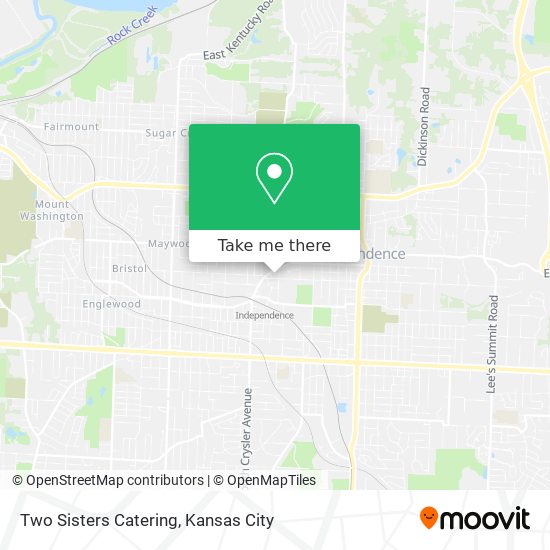 Two Sisters Catering map