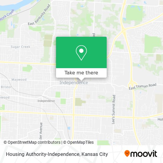 Housing Authority-Independence map