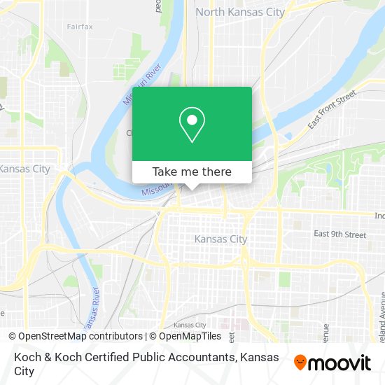 Mapa de Koch & Koch Certified Public Accountants