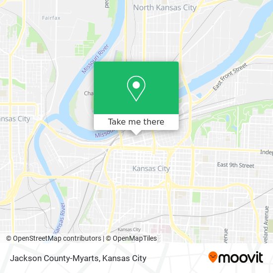 Jackson County-Myarts map