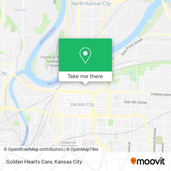 Golden Hearts Care map