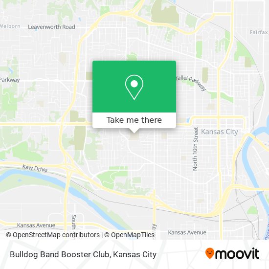 Mapa de Bulldog Band Booster Club