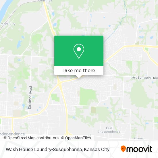 Mapa de Wash House Laundry-Susquehanna