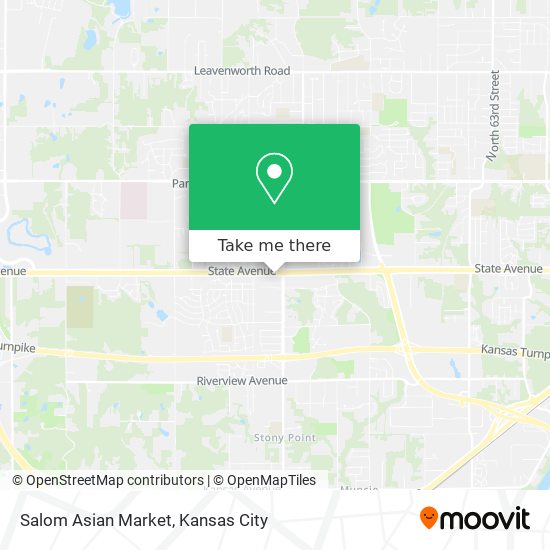 Salom Asian Market map