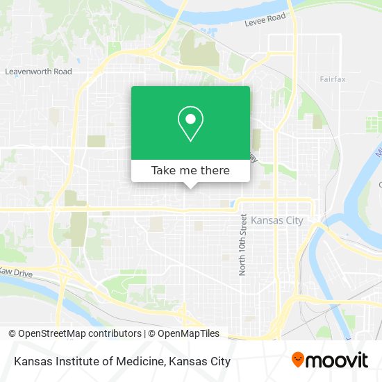 Kansas Institute of Medicine map