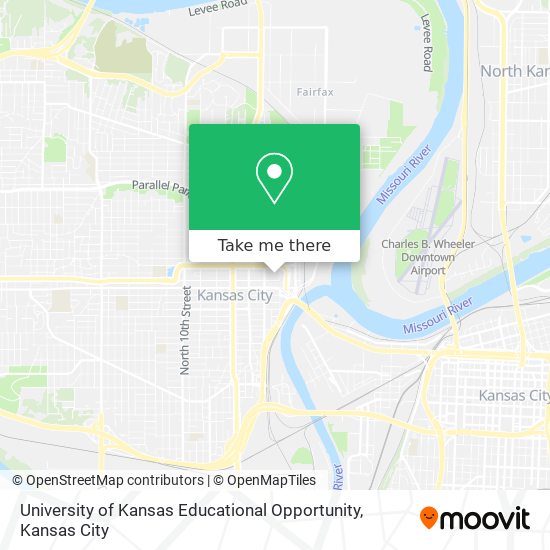 Mapa de University of Kansas Educational Opportunity