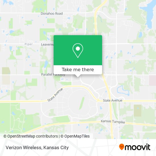 Verizon Wireless map