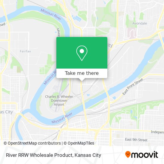 River RRW Wholesale Product map