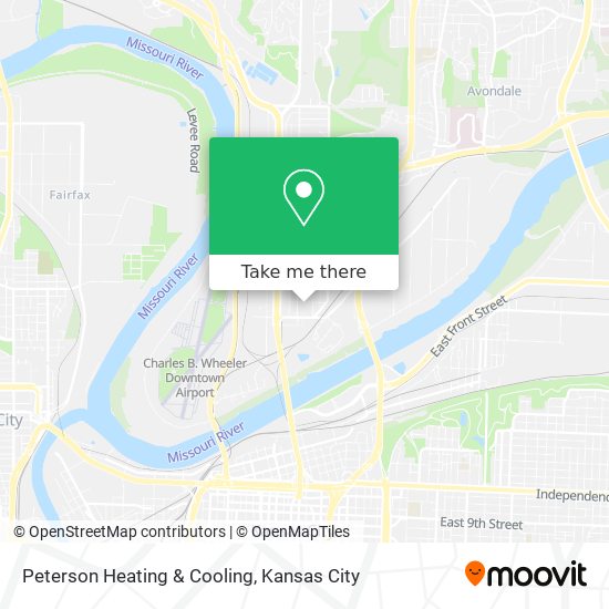 Mapa de Peterson Heating & Cooling