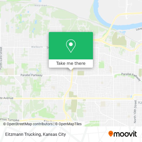 Eitzmann Trucking map