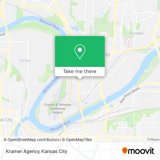 Kramer Agency map