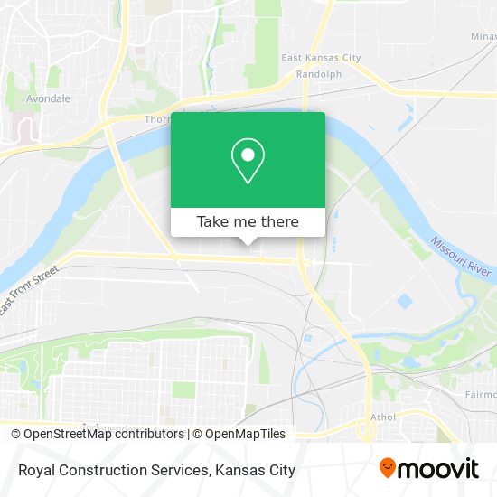 Royal Construction Services map