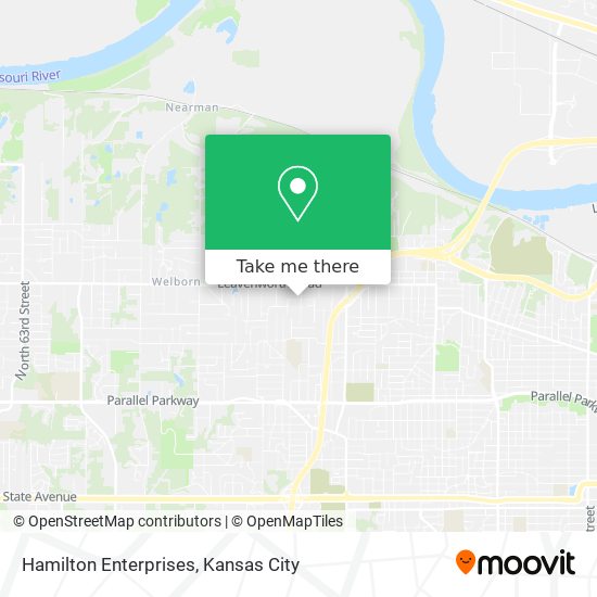 Hamilton Enterprises map