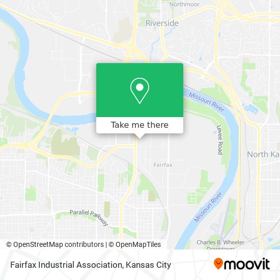 Fairfax Industrial Association map