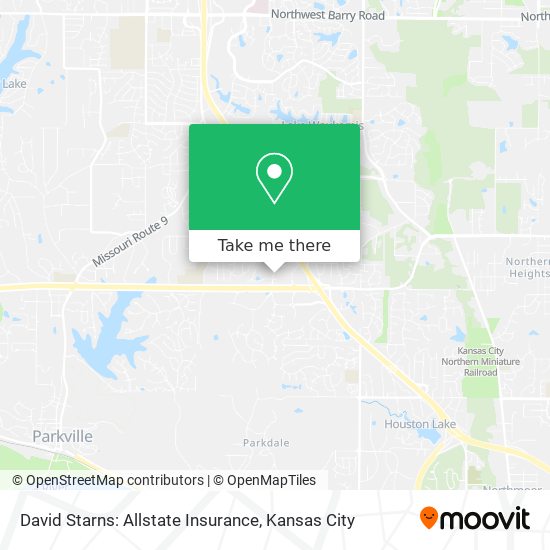 Mapa de David Starns: Allstate Insurance