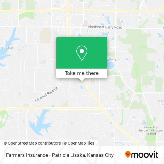 Farmers Insurance - Patricia Lisaka map