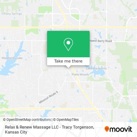 Relax & Renew Massage LLC - Tracy Torgenson map