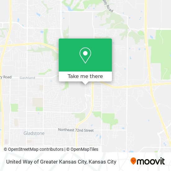 United Way of Greater Kansas City map