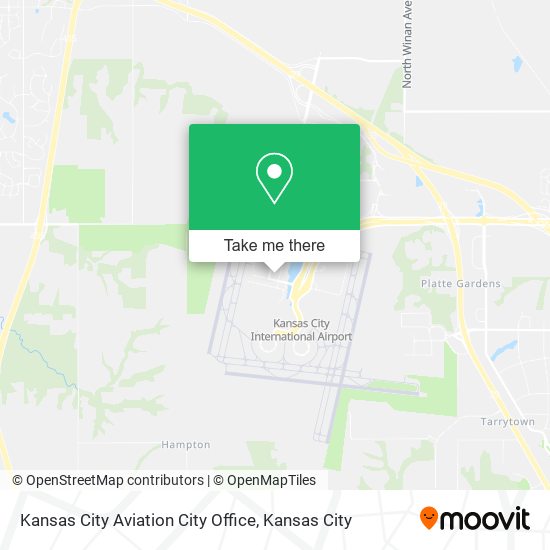 Kansas City Aviation City Office map