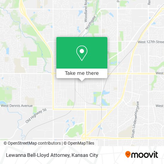 Lewanna Bell-Lloyd Attorney map