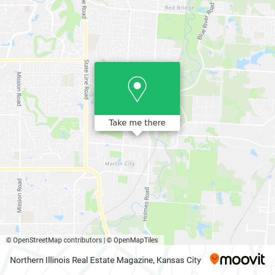 Mapa de Northern Illinois Real Estate Magazine