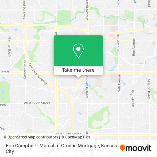 Mapa de Eric Campbell - Mutual of Omaha Mortgage