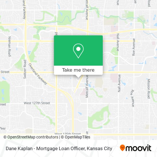 Mapa de Dane Kaplan - Mortgage Loan Officer