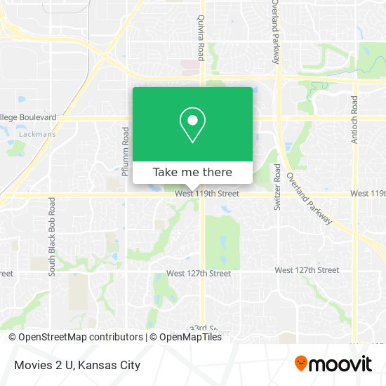 Movies 2 U map