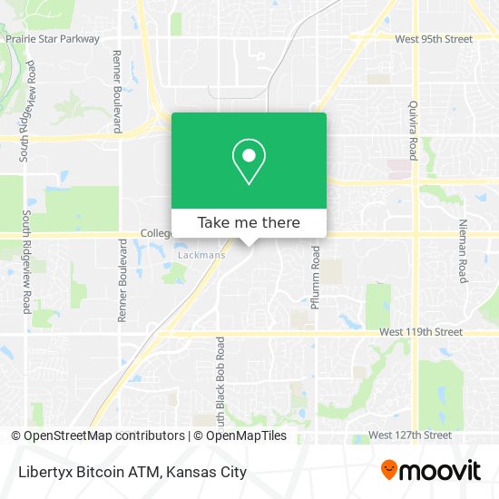 Libertyx Bitcoin ATM map