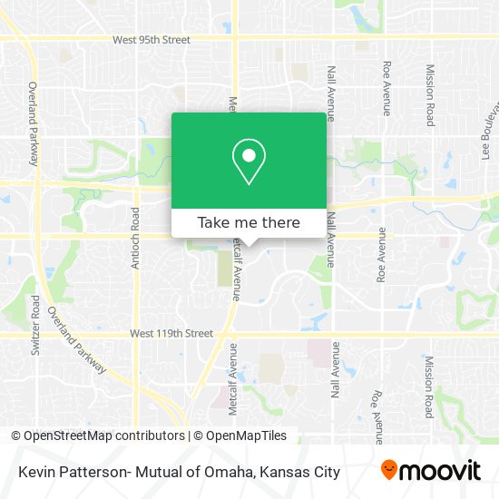 Kevin Patterson- Mutual of Omaha map