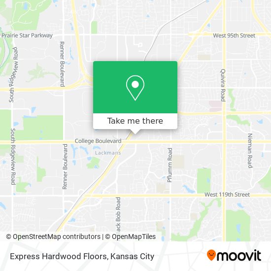 Express Hardwood Floors map