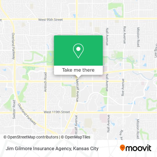 Jim Gilmore Insurance Agency map