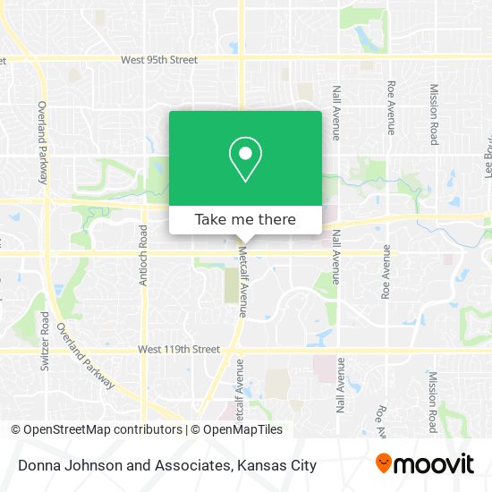 Donna Johnson and Associates map