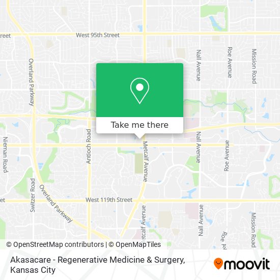 Mapa de Akasacare - Regenerative Medicine & Surgery