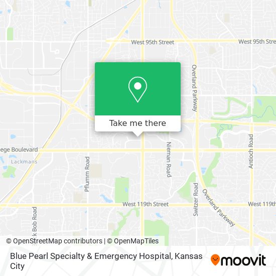 Blue Pearl Specialty & Emergency Hospital map