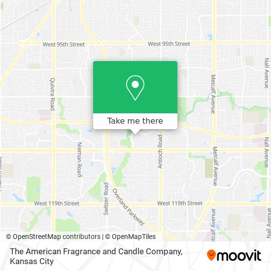 The American Fragrance and Candle Company map