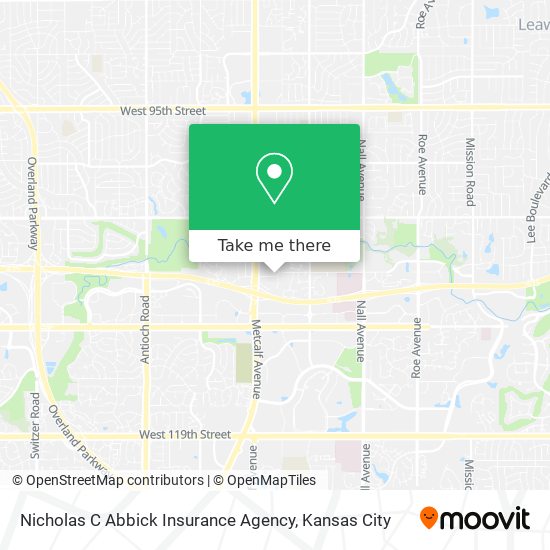 Mapa de Nicholas C Abbick Insurance Agency