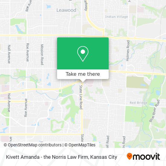 Kivett Amanda - the Norris Law Firm map