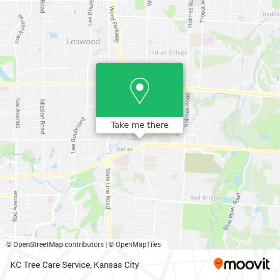 KC Tree Care Service map