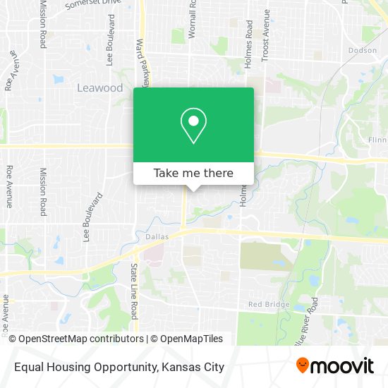 Mapa de Equal Housing Opportunity