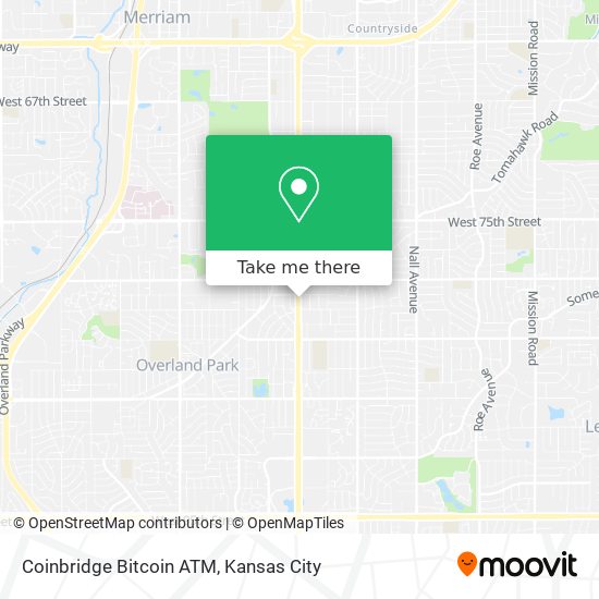 Coinbridge Bitcoin ATM map