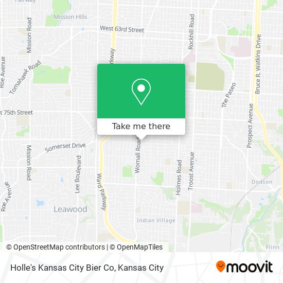 Holle's Kansas City Bier Co map