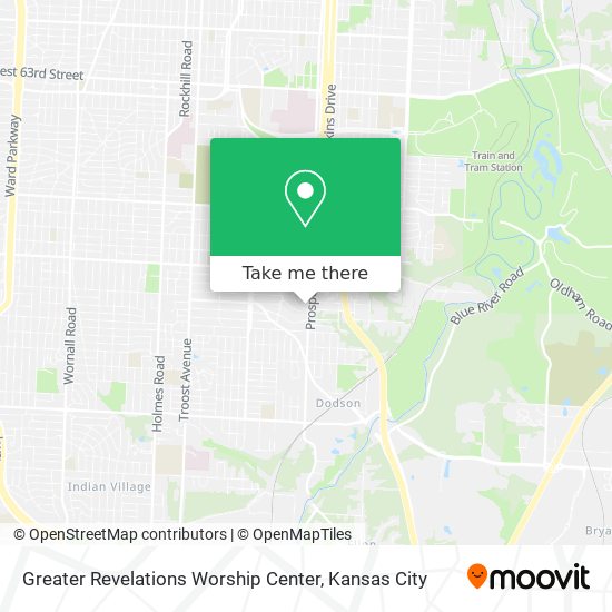Greater Revelations Worship Center map