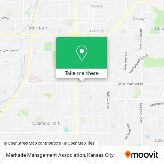 Markade Management Association map