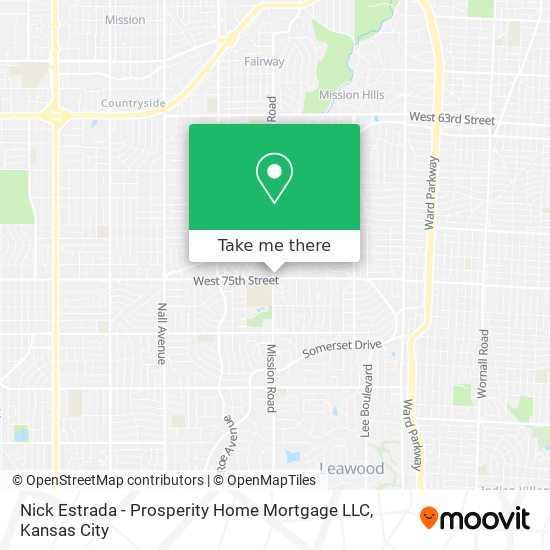 Nick Estrada - Prosperity Home Mortgage LLC map