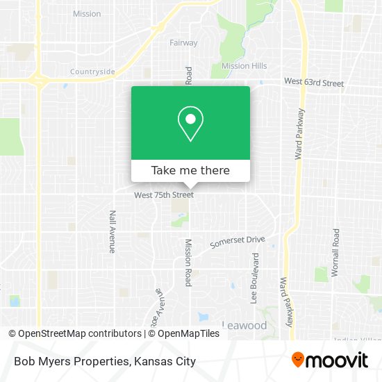 Bob Myers Properties map