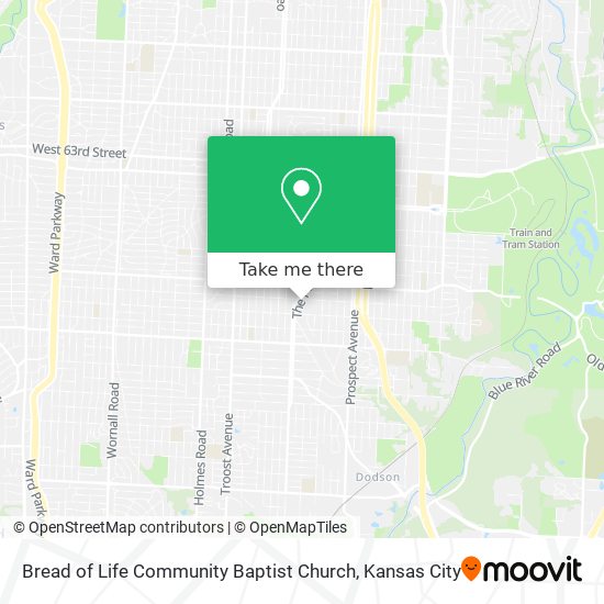 Mapa de Bread of Life Community Baptist Church