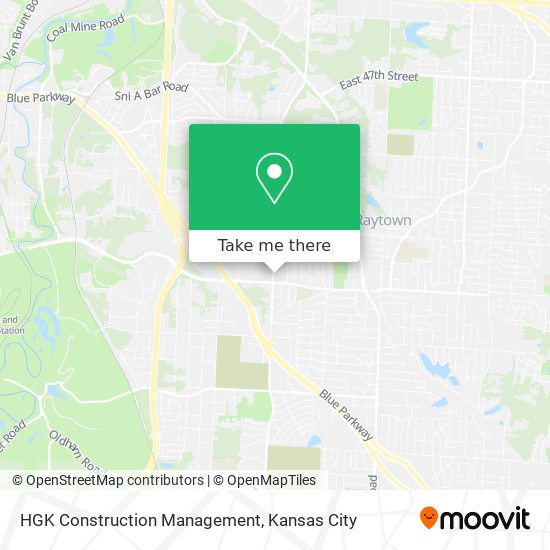 HGK Construction Management map