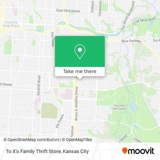 Mapa de To X'o Family Thrift Store