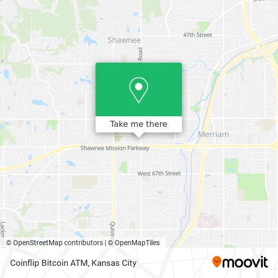 Mapa de Coinflip Bitcoin ATM